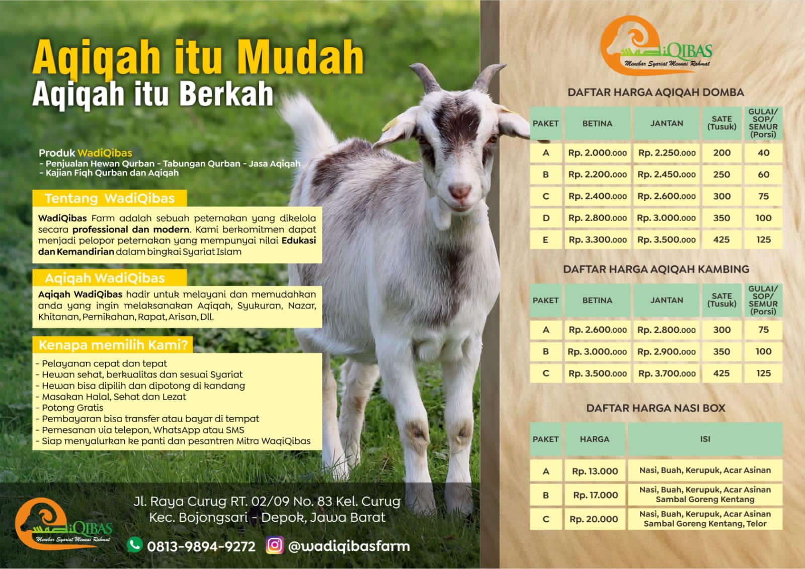 Jasa Aqiqah Depok